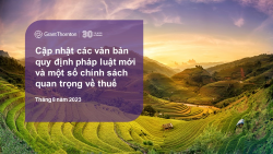 Bản tin Thuế tháng 08 - Tiếng Việt