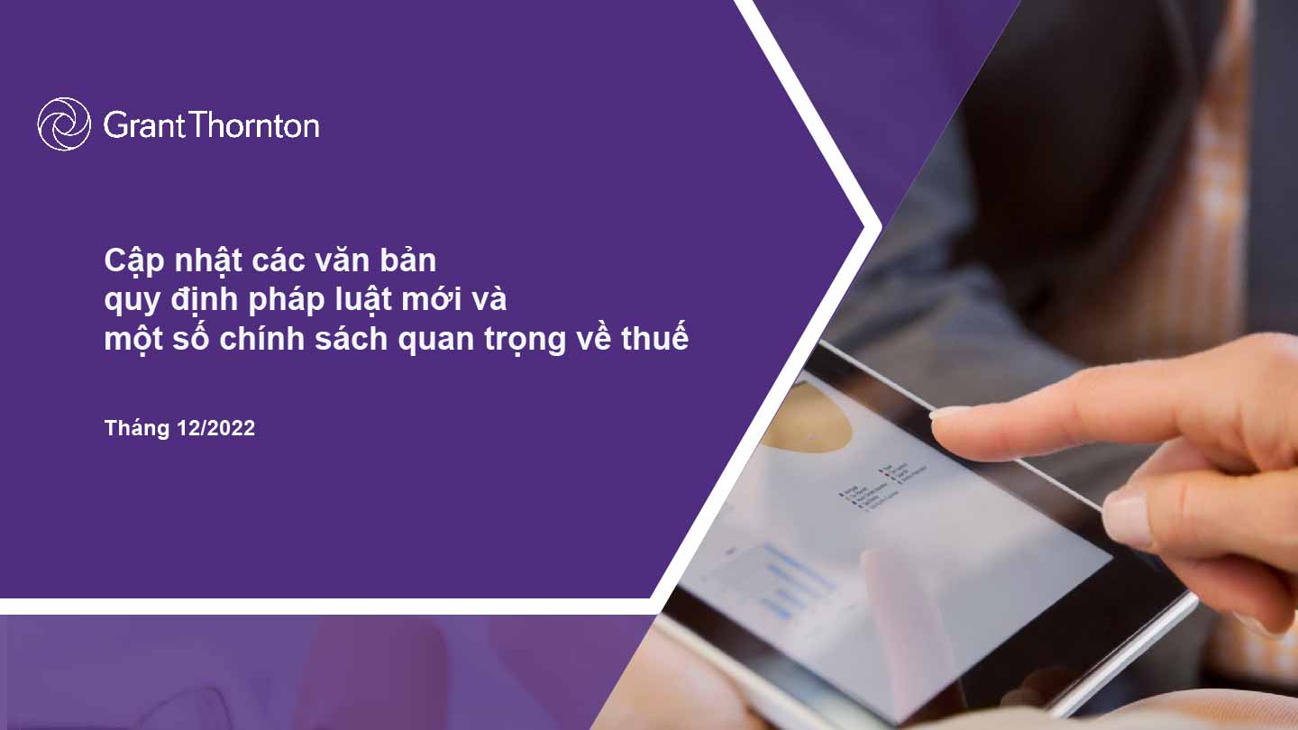 Tax Newsletter in Vietnamese