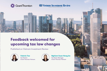 Feedback welcomed for upcoming tax law changes