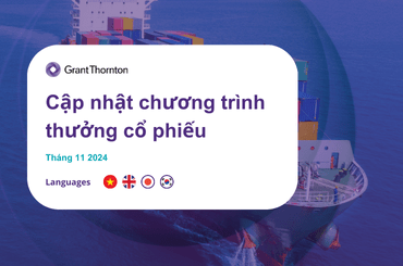 Cập nhật chương trình thưởng cổ phiếu